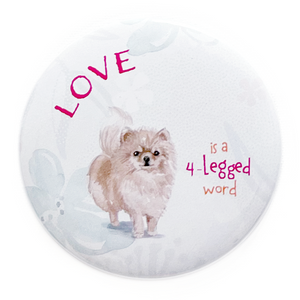 Adorably Wise Dogs: Pin-back Buttons
